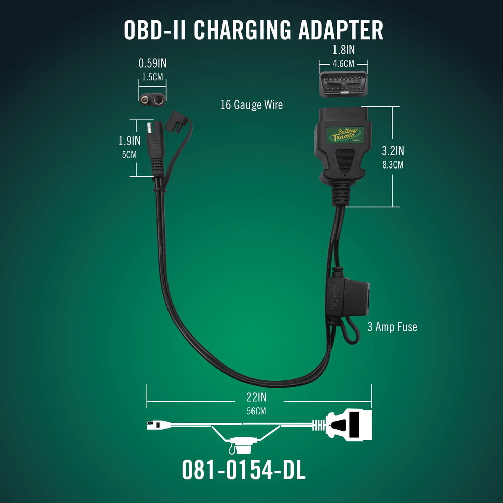 Battery Tender OBDII Accessory Cable