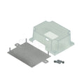 MOUNTING HARDWARE FOR UNIVERSAL IGNITOR BOARD IN ATWOOD WATER HEATERS.