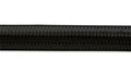 Vibrant -12 AN Two-Tone Black/Red Nylon Braided Flex Hose (2 foot roll)