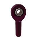 QA1 A Series Endura Rod End - Male/Right Hand - .5in Bore x 1/2-20 w/Stud - Red Aluminum