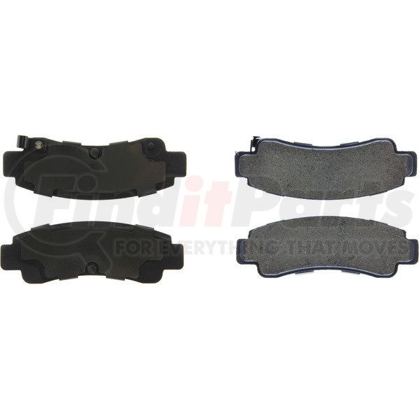 Centric Premium Ceramic Brake Pads w/Shims & Hardware