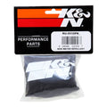 K&N Round Straight - Black - 3.5in ID x 5in H - Precharger Air Filter Wrap Blue