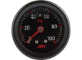 LIQUID FILLED FUEL PRESSURE GAUGE1/8 IN NPT INLET100PSIALL BLACK FINISH