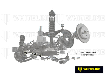 Whiteline Rear Control Arm Bushings to Improve Stability & Reduce Tire Wear