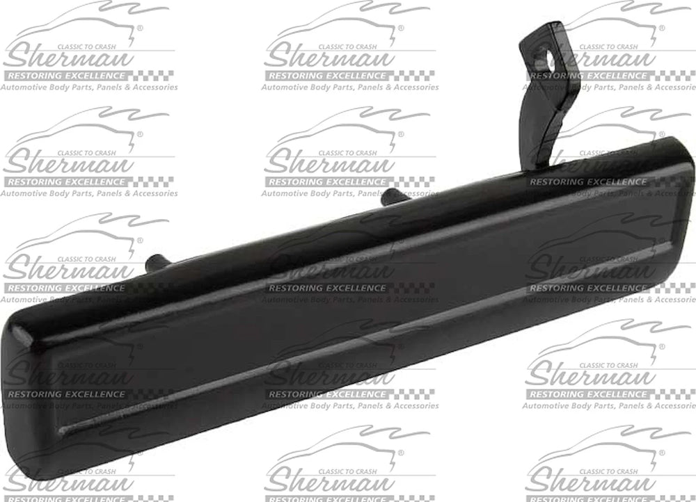 LH FRONT DOOR HANDLE OUTER BLACK CHEVROLET CAMARO 19821992; CELEBRITY 8290; CAVALIER 8894