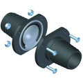 3/4" INLINE SCUPPER - BLACK