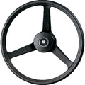 BLACK 3SPOKE THERMOPLASTIC WHL