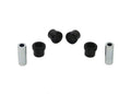 Control arm - lower inner front bushing 4 Bushings 2 Tubes Grease