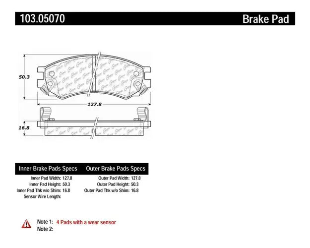 C-TEK Ceramic Brake Pads
