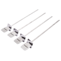STAINLESS SKEWER SET WITH SLIDERS