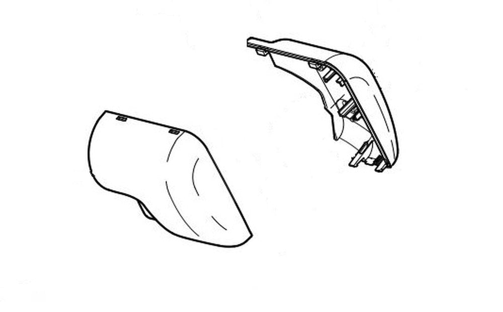 COVER KIT,MOTOR,WHITE