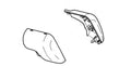 COVER KIT,MOTOR,WHITE