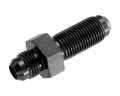 12AN Bulkhead Adapter Straight Male Male Black