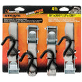 10'X300LB CAM BUCKLE 4 PK