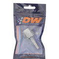 DeatschWerks 10AN Female Flare Swivel to 3/8in Male EFI Quick Disconnect - Anodized Matte Black