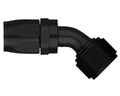 #6 30 Deg Hose End Black