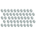 5/16-24 LH Steel Jam Nuts 50pk