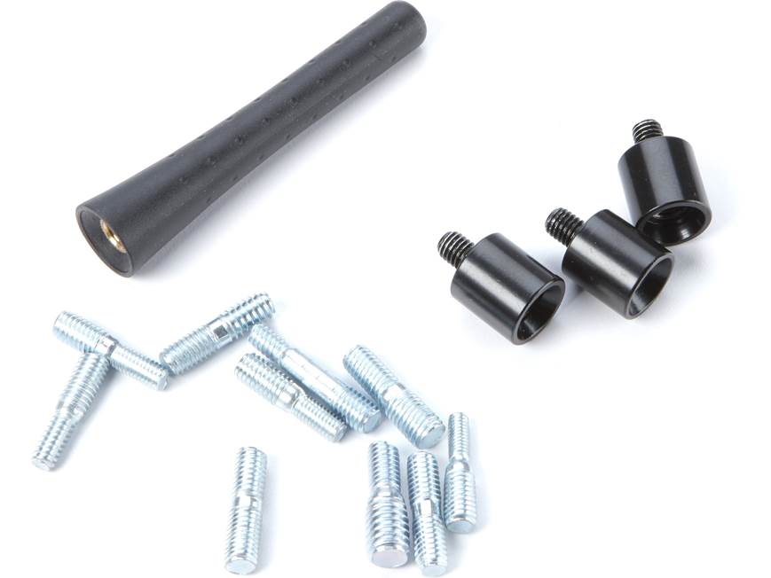 BLACK RUBBER REPLACEMENT MAST - 3 INCH