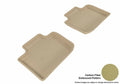 3D MAXpider 2014-2020 Lexus IS Kagu 2nd Row Floormats - Tan