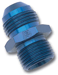 Russell Performance -10 AN 90 Degree Flare Bulkhead (Blue)