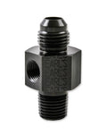 BLACK -6 FUEL PRESSURE GA ADAPTER