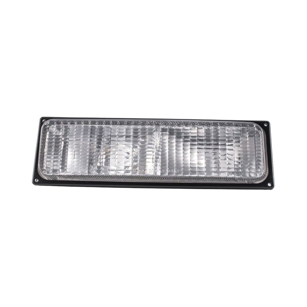 LH PARKLAMP ASSY; C/K; W/QUAD SEALED BEAM HEADLAMPS; W/SILVER TRIM; C1500 8889