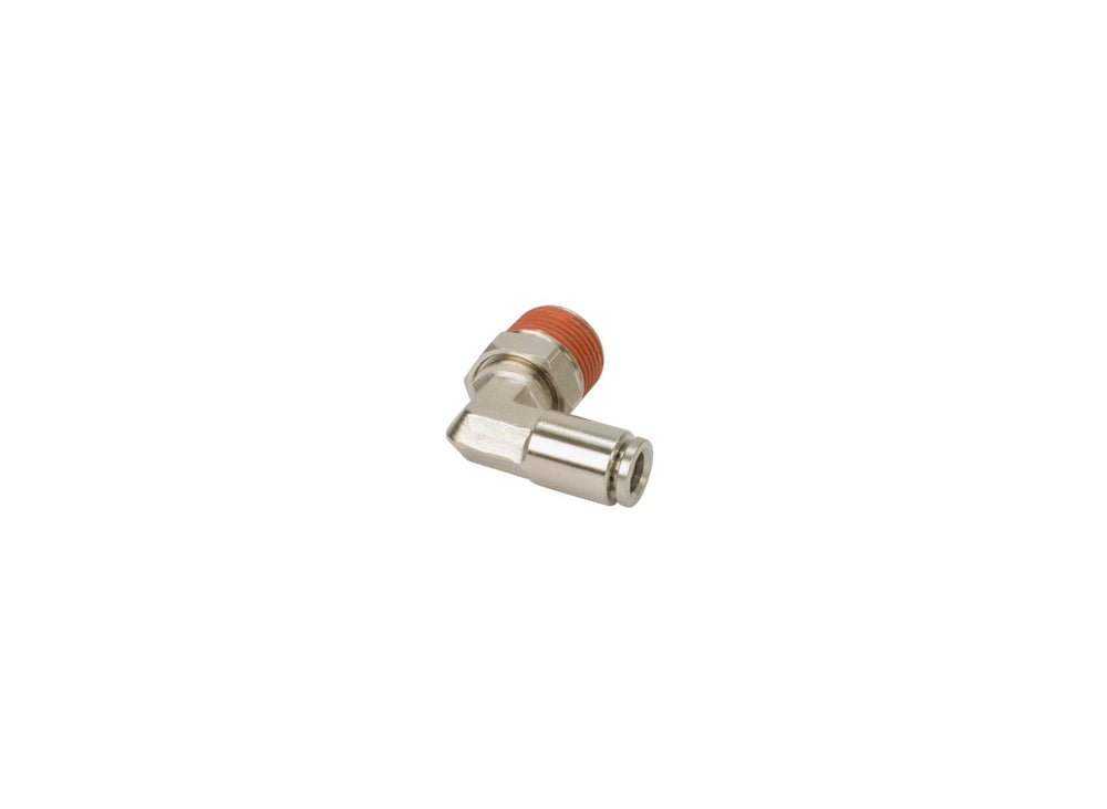 1/4 NPT(M) TO 1/8 AIRLINE 90 DEGREE SWIVEL ELBOW FITTING (4 PCS) DOT APPROVED