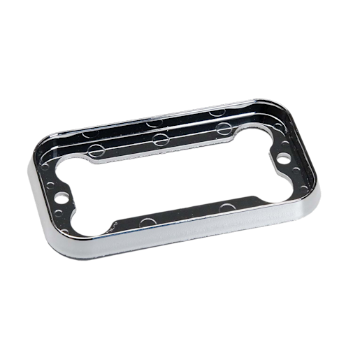 MOUNTING BEZEL: 3931 SERIES DIRECTIONAL LEDS CHROME