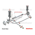 Control arm - lower inner bushing 2 Shell Bushings 2 Tubes Install Guide Grease