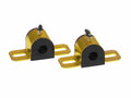 Prothane Universal Greasable Sway Bar Bushings - 1/2in - Type A Bracket - Red