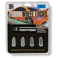 SMALL DIAMETER CHROME LOCK 5PACK 12MM X 1.50 THREAD