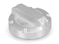Power Steering Reservoir Cap, Billet, Brushed Aluminum; 07-11 Wrangler