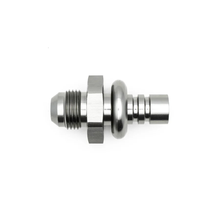 DeatschWerks 8AN Male Flare to 1/2 Ford Male EFI Quick Connect Adapter