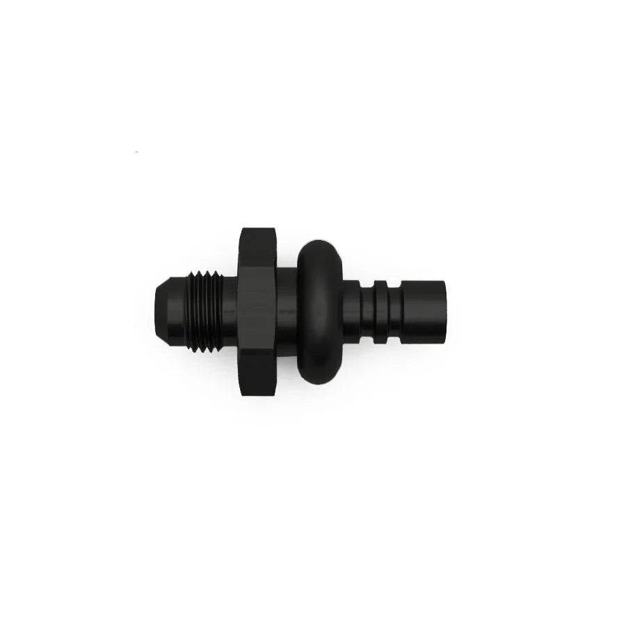 DeatschWerks 6AN Male Flare to 3/8 Ford Male EFI Quick Connect Adapter