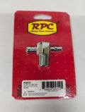 T Fitting 1/2in Aluminum Chrome