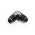 #8 Flare 90 Deg Elbow Union Black