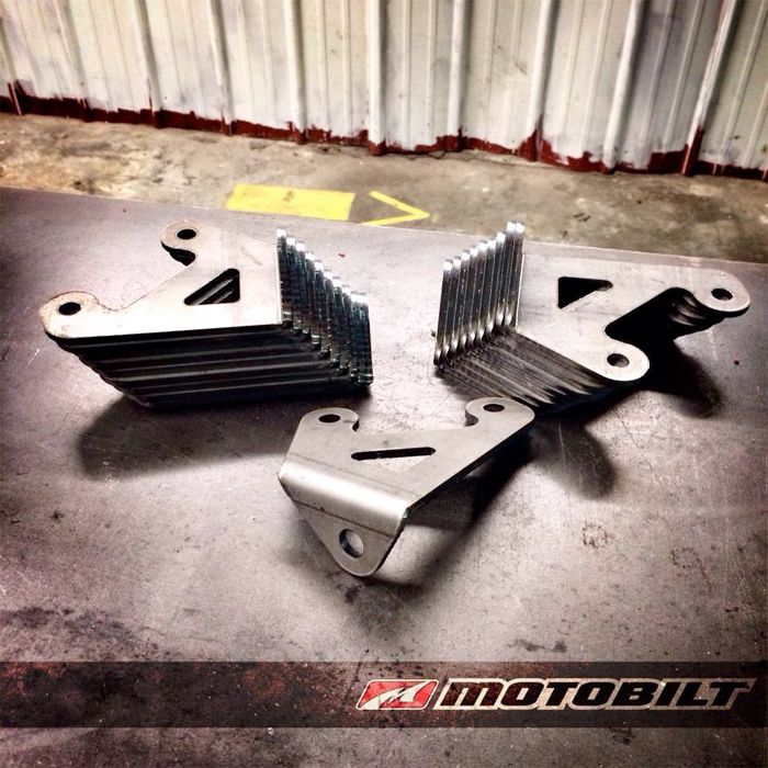 ~(2 lbs. 6X6X3)~ Jeep JK CB Antenna Mount 07-18 Wrangler JK Steel Kit Motobilt