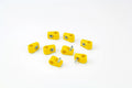 TCLAMP SINGLE PLACE 1/4IN 8 PIECES YELLOW