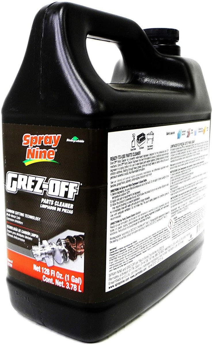 SPRAY NINE GREZF HEAVY DUTY DEGREASER 1 GALLON CAPPED BOTTL