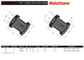 Sway bar - link bushing 4 Bushings 4 Tubes 2 Washers Install Guide Grease