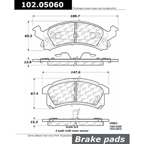C-TEK Semi-Metallic Brake