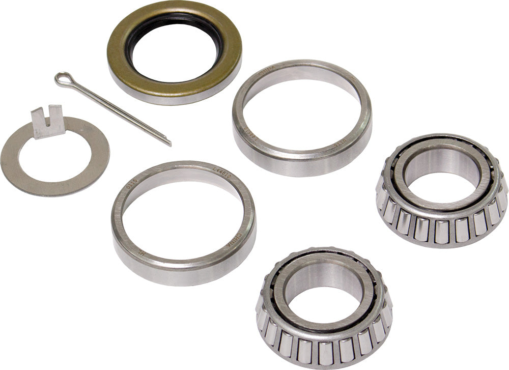 44643 BEARINGS & SEAL KIT W/COTTER PIN TANG WASHER
