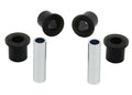 Spring - eye front and rear bushing 4 Bushings 2 Tubes Grease