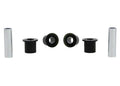 Spring - eye front and rear bushing 4 Bushings 2 Tubes Grease