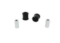 Control arm - lower rear inner bushing 2 Bushings 2 Tubes Grease