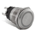 PUSH BUTTON SWITCH, WHITE HALO