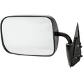 LH MIRROR OUTSIDE REAR VIEW MANUAL; BLACK DODGE RAM 1500/2500/3500 9497