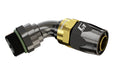 GReddy AN06 60 DEGREE ORB MALE BLACK/GOLD ANODIZED