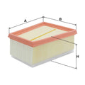 RENAULT/NISSAN (OUTSIDE US) AIR FILTER PANEL 6.929IN L X 5.51IN W X 3.149IN