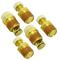 SUPER SPEED DRAINCOCK1/4INNPT KNURLED KNOB W/ORING SEAL5PK